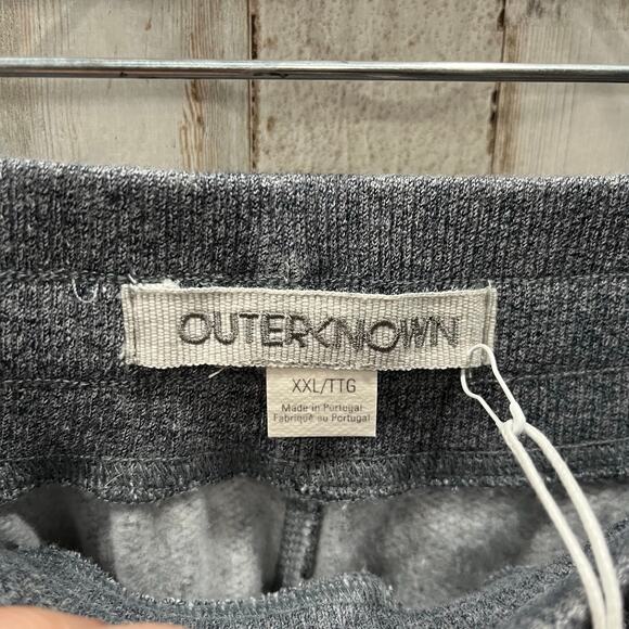 New! Outerknown Jasper Fleece Lounge Jogger Pockets Mens XXL Athleisure Comfy - Picture 4 of 7